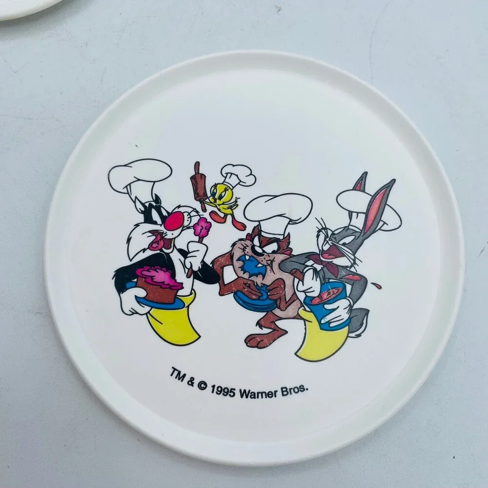 Looney Tunes Vintage Tea for Two Children's Dish Set Bugs Sylvester Taz Tweety
